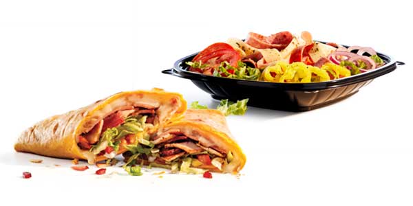 Wraps and Salads